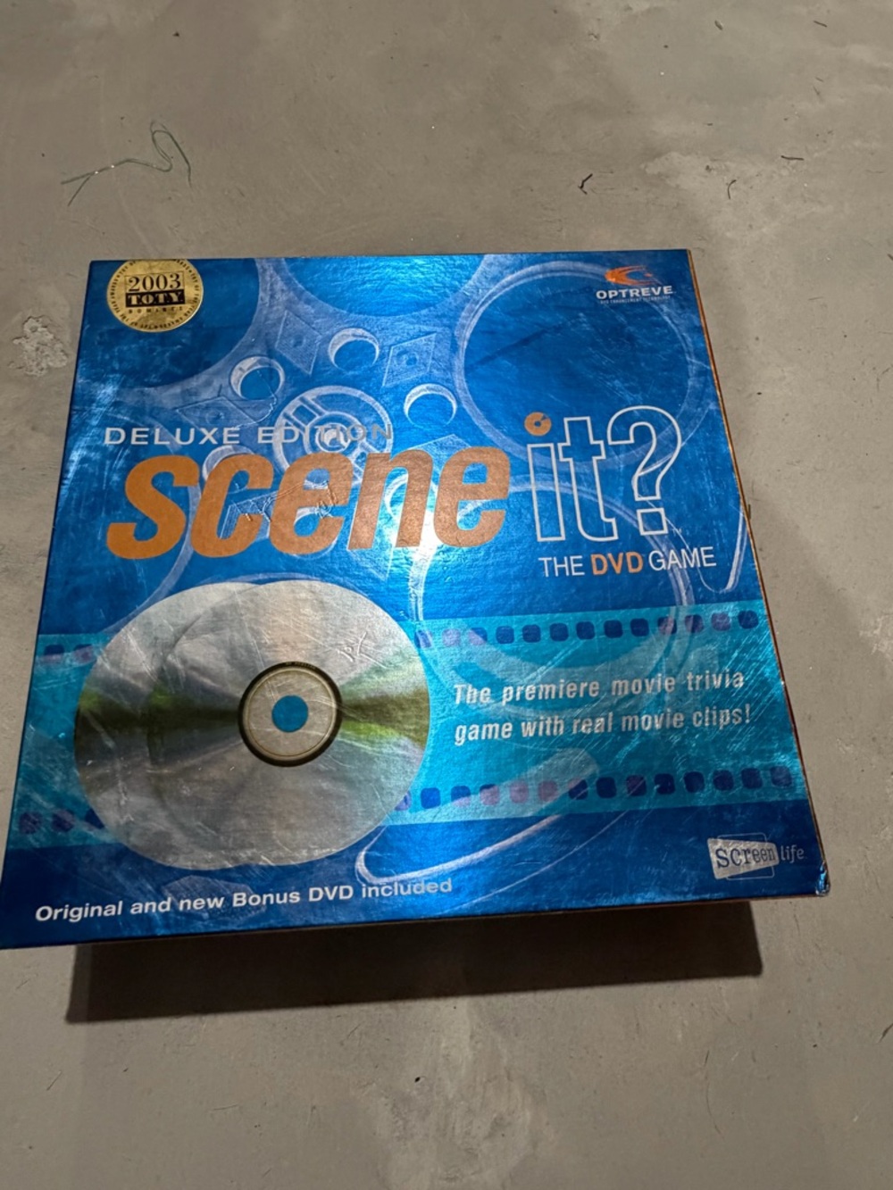 Scene It? Deluxe Edition DVD Game - Blue